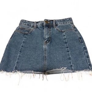 Forever 21 Blue Denim Skirt